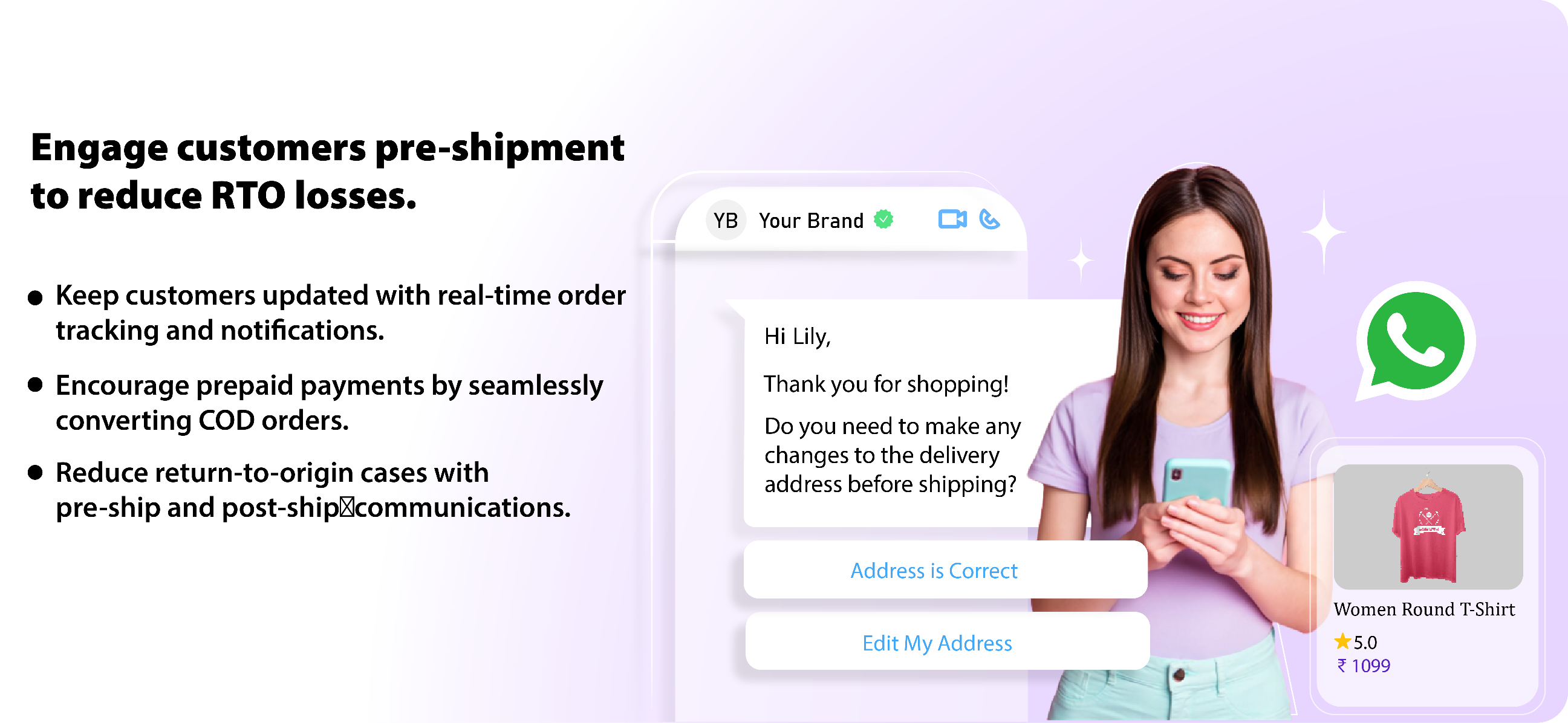 Reduce RTO with HillTeck COD order verification and WhatsApp automation