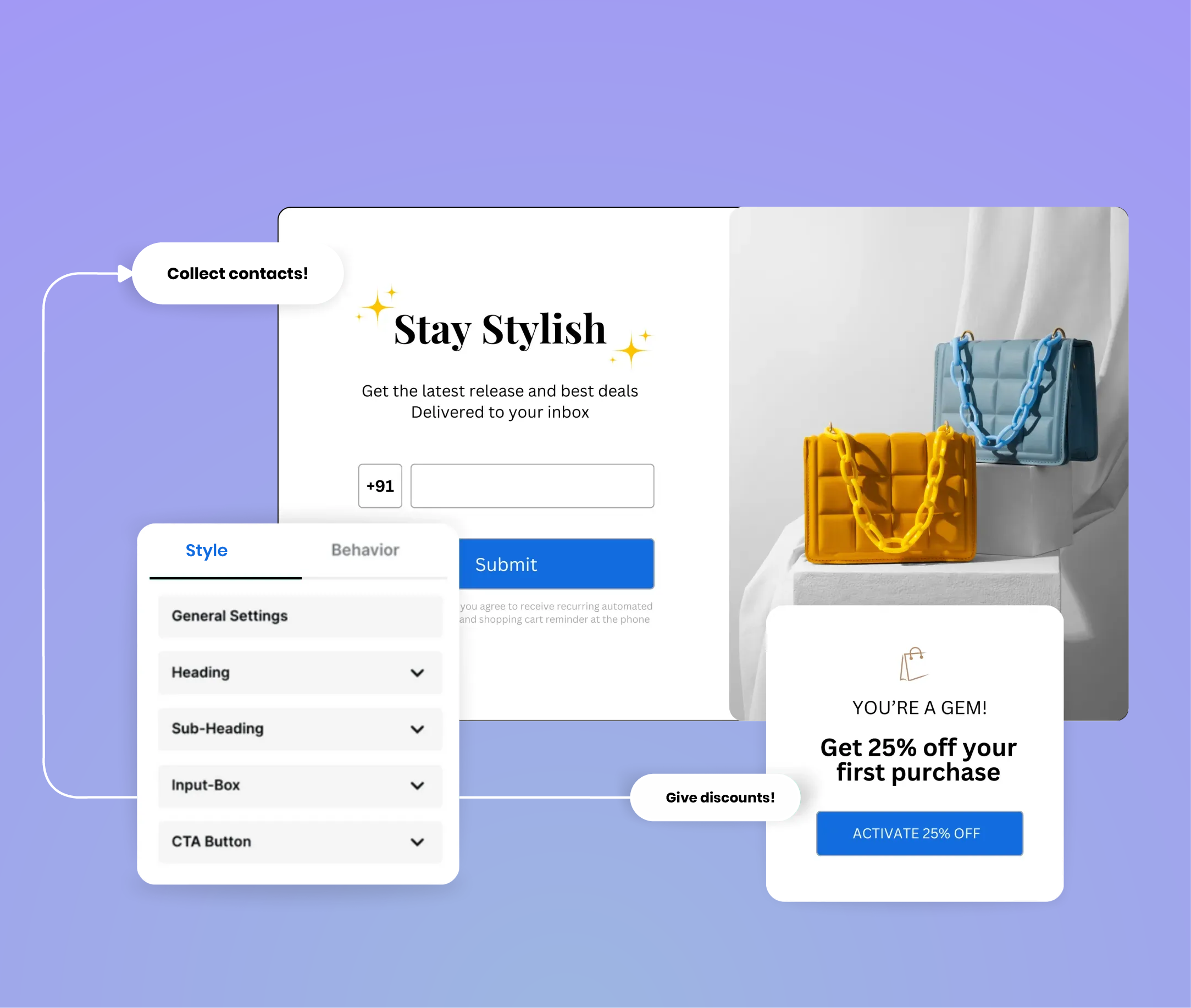 Order updates and post-purchase engagement via WhatsApp for home decor brands
