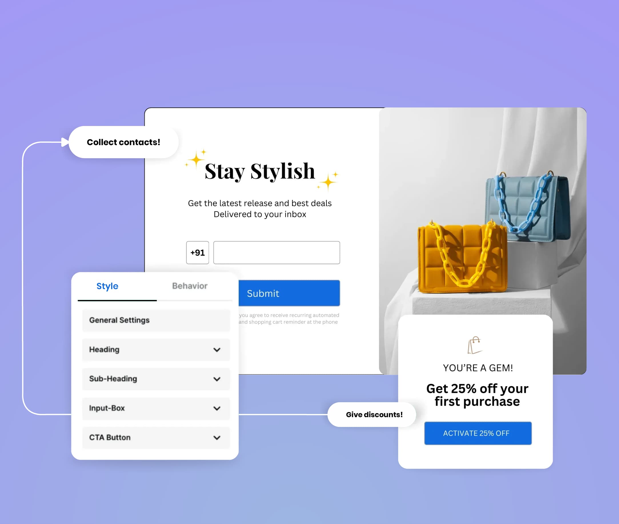 Churn prevention and customer engagement via WhatsApp for SaaS products with usage-based alerts and renewal reminders